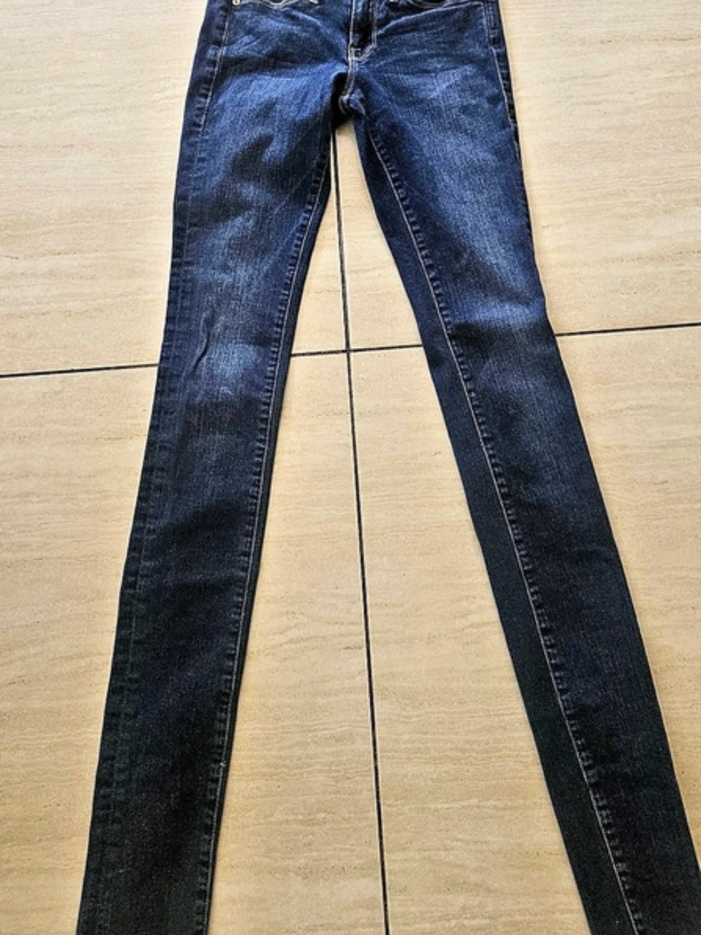 FRAME Forever Karlie Skinny Jeans Blue Waist 24